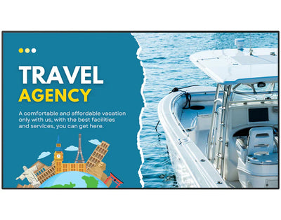 Moove 65" High Brightness Shop-Front Display - 700 cd/m² Window Display Screen ScreenMoove Store-Front Display ScreenMoove