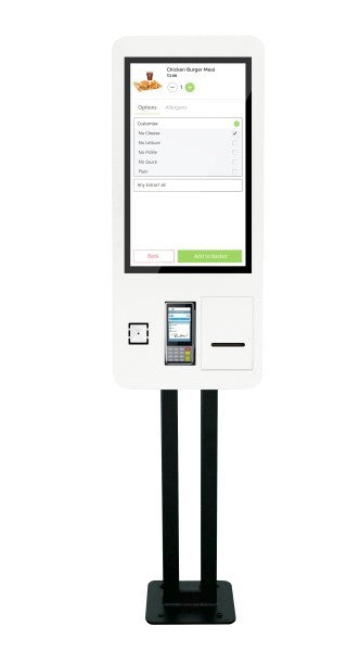 Moove SMB27C – 27" PCAP Touch Self-Service Kiosk Self-Service Kiosk ScreenMoove 27" PCAP Touch Self-Service Kiosk – Floor Stand Version