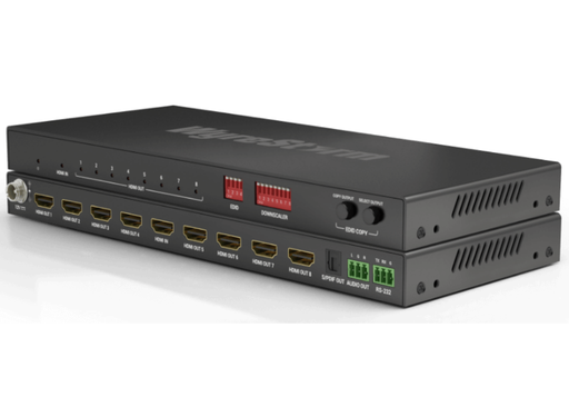 WyreStorm 4K HDR 1:8 Splitter with Scaling Outputs | SP-0108-SCL WyreStorm Splitter WyreStorm