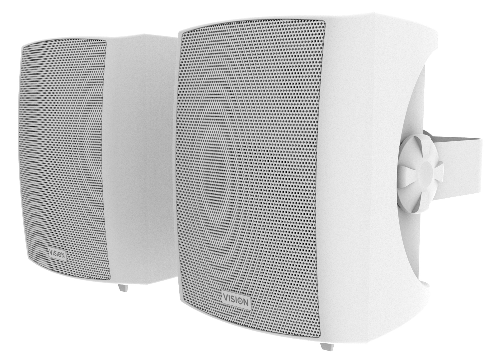 Vision SP-1800 5.25" Pair 3-Way Wall Loudspeakers Speaker Vision
