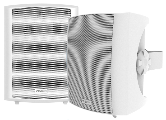 Vision SP-1800 5.25" Pair 3-Way Wall Loudspeakers Speaker Vision