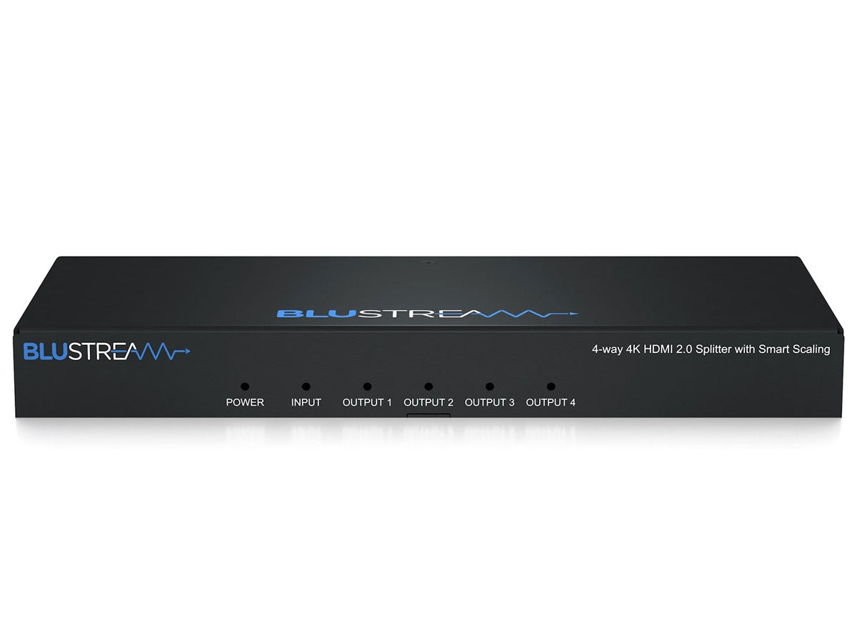 BluStream 4-Way 4K HDMI 2.0 HDCP 2.2 Splitter | SP14CS Splitter BluStream