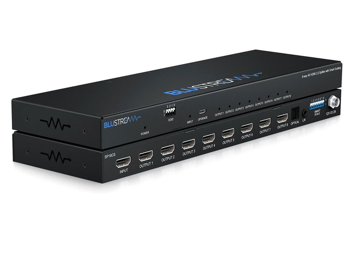 BluStream 8-Way 4K HDMI 2.0 HDCP 2.2 Splitter | SP18CS Splitter BluStream