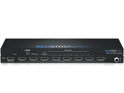 BluStream 8-Way 4K HDMI Splitter | SP18 Video Splitter BluStream