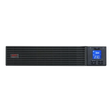 APC SRV3KRIRK Easy UPS On-Line, 3kVA/2400W, Rackmount 2U, 230V, 6x IEC C13 + 1x IEC C19 Outlets Uninterruptible Power Supply APC