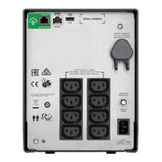 APC SMC1000IC Smart-UPS C, Line Interactive, 1000VA, Tower, 230V, 8x IEC C13 Outlets Uninterruptible Power Supply APC