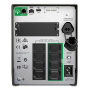 APC SMT1500IC Smart-UPS, Line Interactive, 1500VA, Tower, 230V, 8x IEC C13 Outlets Uninterruptible Power Supply APC