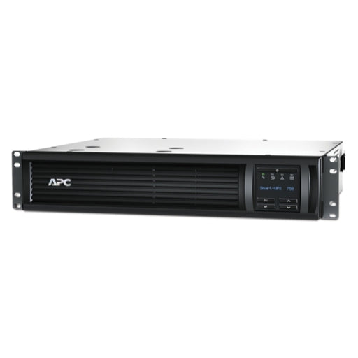 APC SMT750RMI2UC Smart-UPS, Line Interactive, 750VA, Rackmount 2U, 230V, 4x IEC C13 Outlets