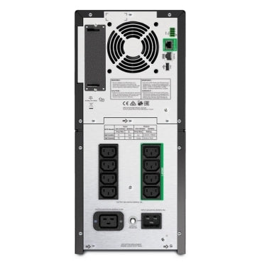 APC SMT2200IC Smart-UPS, Line Interactive, 2200VA, Tower, 230V, 8x IEC C13+2x IEC C19 Outlets Uninterruptible Power Supply APC