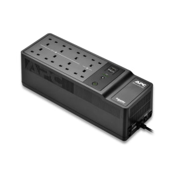 APC BE850G2-UK 850VA/520W, 230V, 8x British BS1363A outlets, USB Type A+C Ports, User Replaceable Battery Uninterruptible Power Supply APC