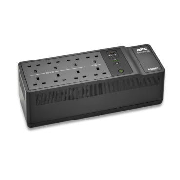 APC BE850G2-UK 850VA/520W, 230V, 8x British BS1363A outlets, USB Type A+C Ports, User Replaceable Battery