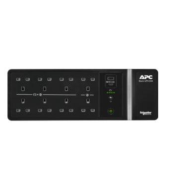 APC BE850G2-UK 850VA/520W, 230V, 8x British BS1363A outlets, USB Type A+C Ports, User Replaceable Battery