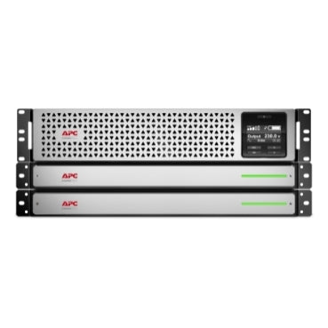 APC SRTL1000RMXLI Smart-UPS On-Line, 1000VA, Rackmount 3U, 230V, 8x C13 IEC Outlets, SmartSlot, Extended runtime, W/ rail kit, W/ Lithium-ion external battery