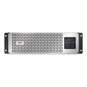 APC SMTL1500RMI3UC Smart-UPS, Line Interactive, 1500VA, Lithium-ion, Rackmount 3U, 230V, 6x IEC C13 Outlets