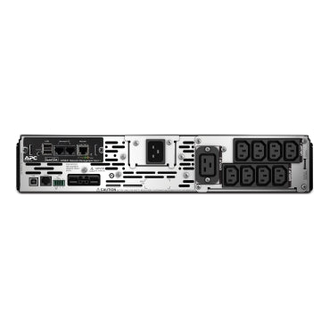 APC SMX3000RMHV2UNC Smart-UPS X, Line Interactive, 3kVA, Rack/tower convertible 2U, 208V-230V, 8x C13+1x C19 IEC Uninterruptible Power Supply APC