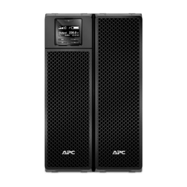 APC SRT8KXLI Smart-UPS On-Line, 8kVA/8kW, Tower, 230V 3:1 and 1:1, 6x C13+4x C19 IEC Outlets