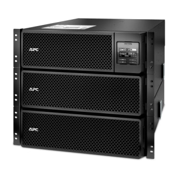 APC SRT10KRMXLI Smart-UPS On-Line, 10kVA/10kW, Rackmount 6U, 230V/400V, 6x C13+4x C19 IEC Outlets