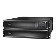 APC SMX3000RMHV2UNC Smart-UPS X, Line Interactive, 3kVA, Rack/tower convertible 2U, 208V-230V, 8x C13+1x C19 IEC Uninterruptible Power Supply APC