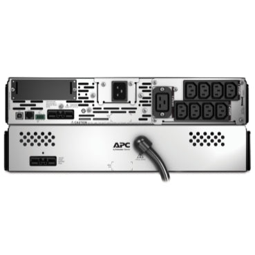 APC SMX3000RMHV2U Smart-UPS X, Line Interactive, 3kVA, Rack/tower convertible 2U, 208V-230V, 8x C13+1x C19 IEC Uninterruptible Power Supply APC