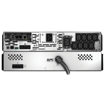 APC SMX3000RMHV2UNC Smart-UPS X, Line Interactive, 3kVA, Rack/tower convertible 2U, 208V-230V, 8x C13+1x C19 IEC Uninterruptible Power Supply APC