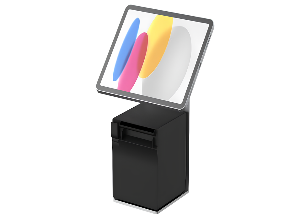 Studio Proper Universal Tablet & Printer Stand – Silver | SPEIPARPS22 Tablet Stand Studio Proper