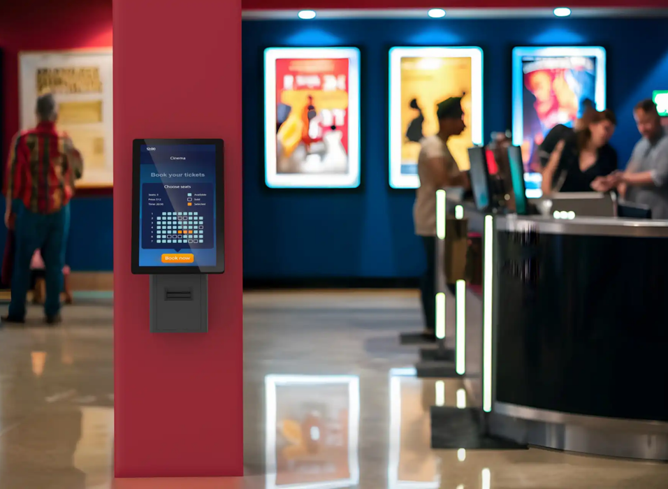 SpacePole Mini Kiosk Floorstand | SPK400-17 POS System Accessories SpacePole