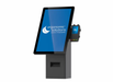 SpacePole SPK402-02 Mini Wall Mount Kiosk for 27" Displays POS System Accessories SpacePole