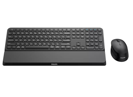 Philips SPT6607B Wireless Keyboard & Mouse Combo – Multi-Device | SPT6607B/21 Keyboard & Mouse Philips