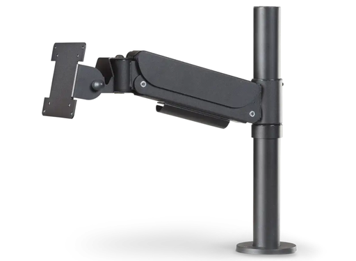 SpacePole VESA 75/100 Pole Mount, Height-adjustable Screen Mount - Medium Tension (5 - 7.5kg) | SPV1105-M-FX-02 POS System Accessories SpacePole