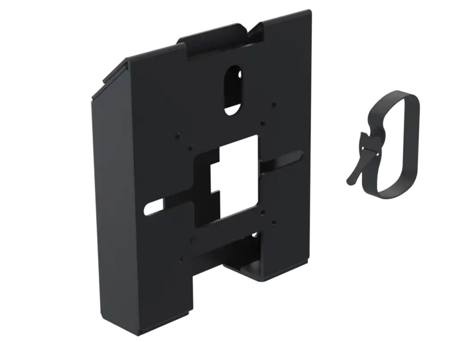 SpacePole VESA 75/100 Wall Mount Straight Angled | SPV1107-02 POS System Accessories SpacePole