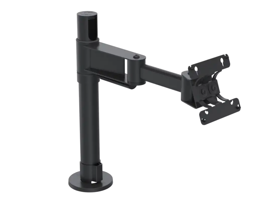 SpacePole Arc VESA 75/100 Mount with 300mm Elbow Arm | SPV1306-02 POS System Accessories SpacePole