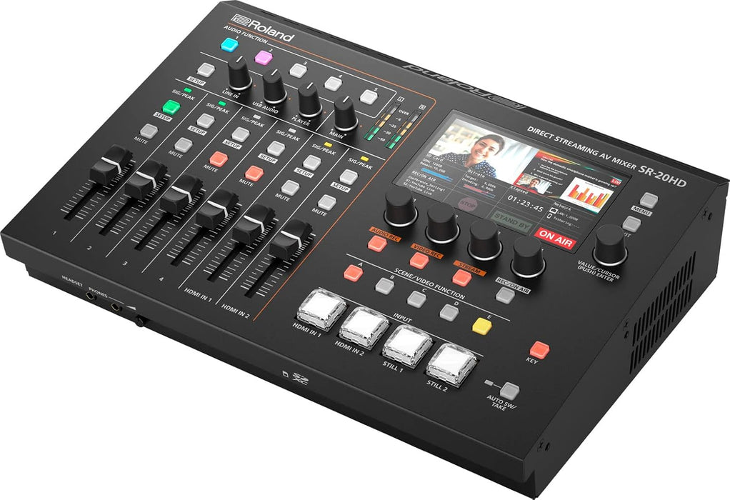 Roland Pro Direct Streaming AV Mixer | SR-20HD