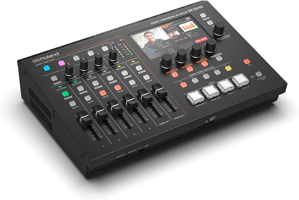 Roland Pro Direct Streaming AV Mixer | SR-20HD