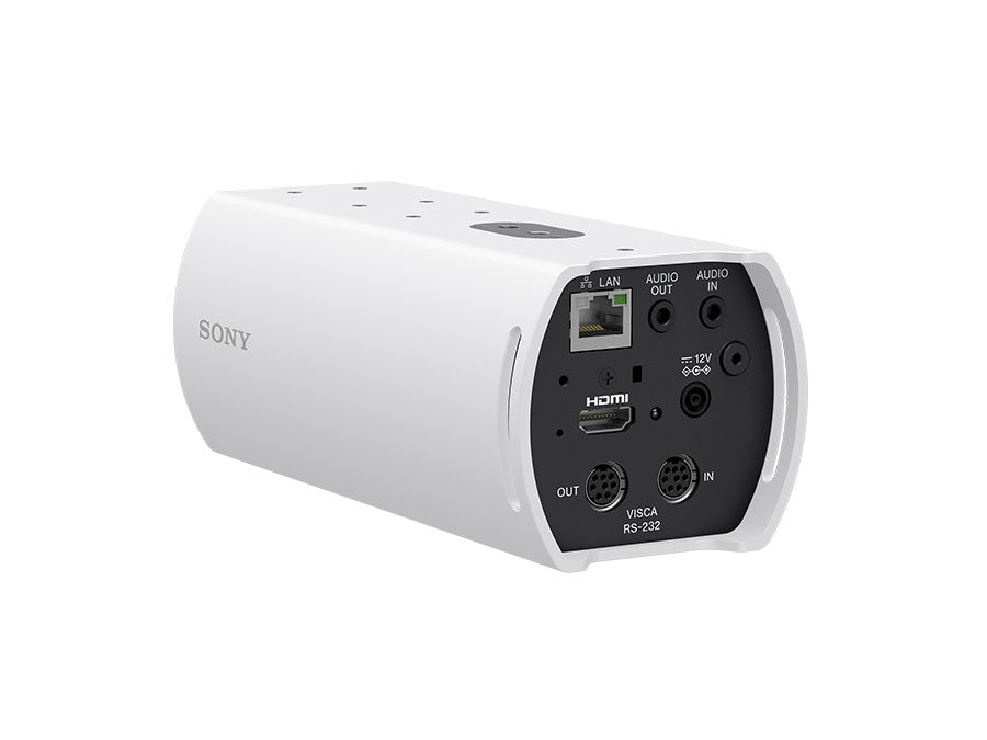 Sony SRG-XB25 4K 60p Box-Style 25x Zoom Remote Camera White | SRG-XB25W Security Camera Sony