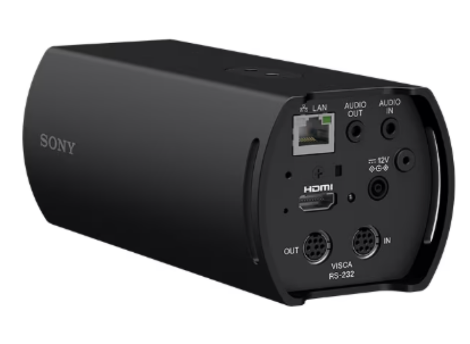 Sony SRG-XB25B Compact 4K60P IP BOX-style Remote Camera With 25x Optical Zoom