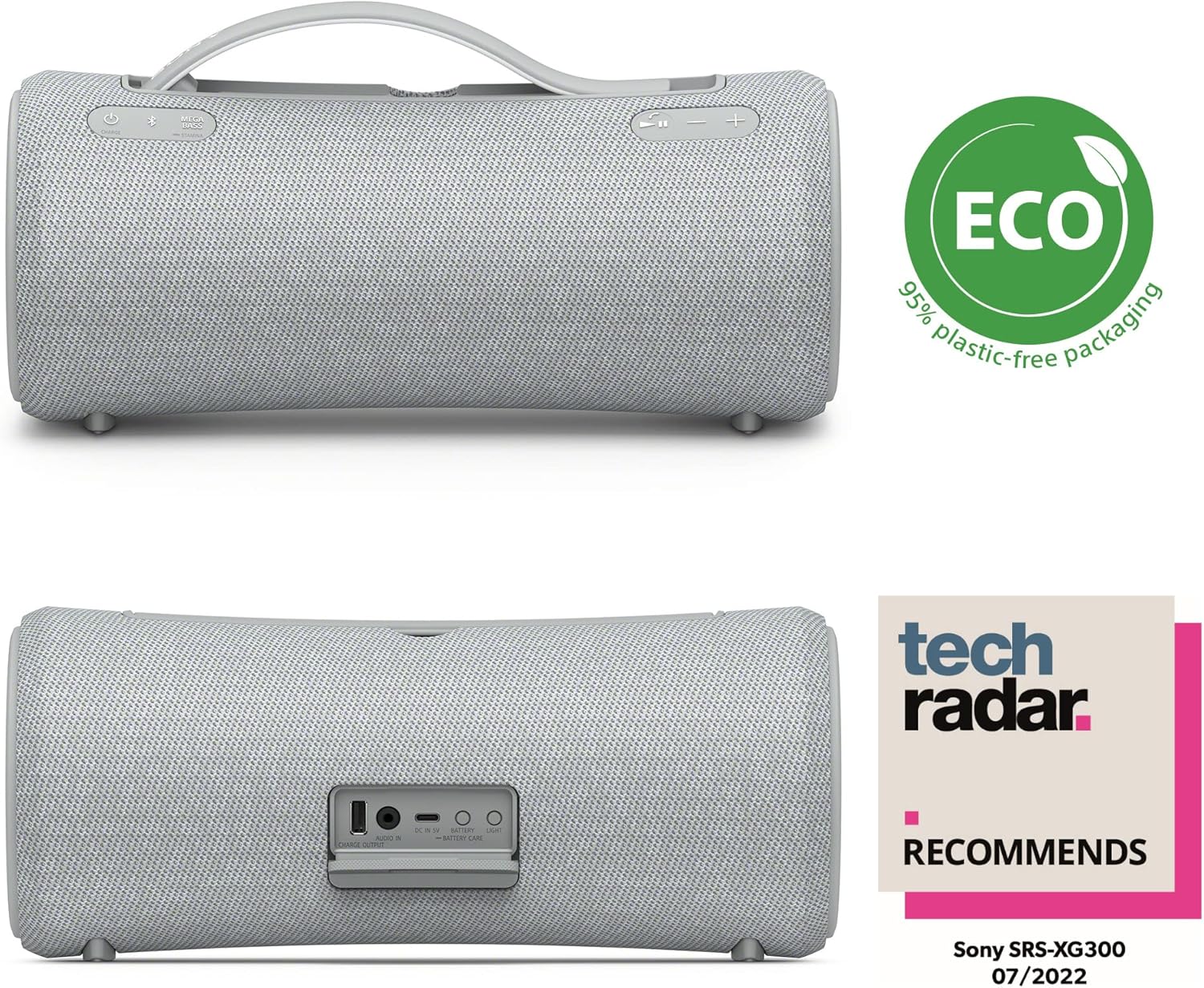 Sony XG300 X-Series Portable Wireless Speaker | SRSXG300H.EU8 Speaker Sony