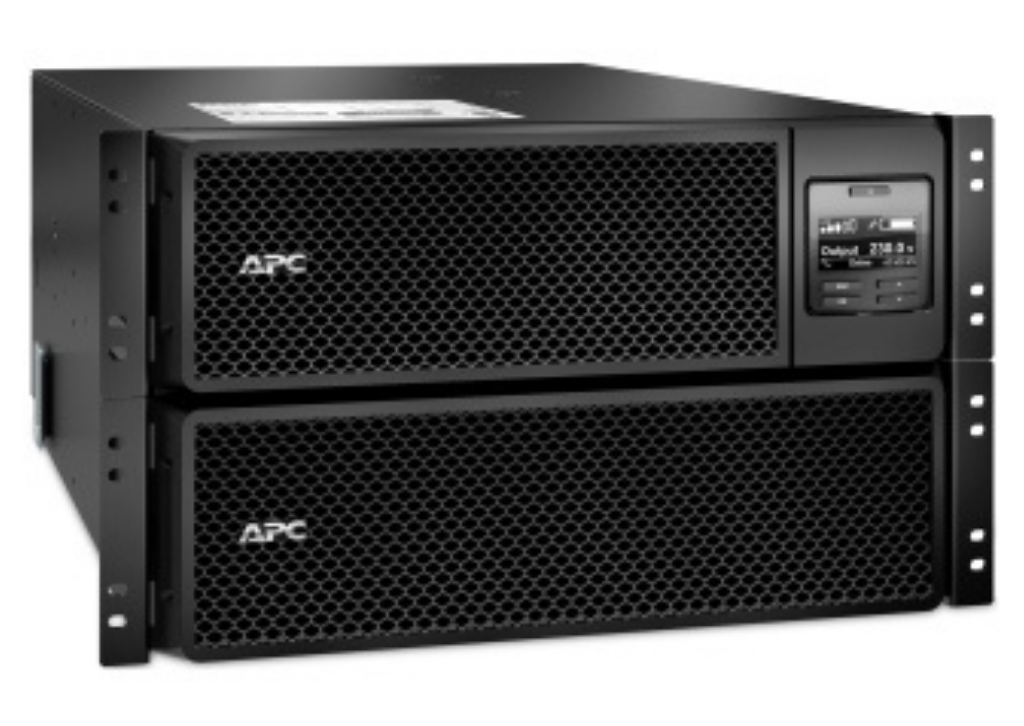 APC SRT10KRMXLI Smart-UPS On-Line, 10kVA/10kW, Rackmount 6U, 230V/400V, 6x C13+4x C19 IEC Outlets Uninterruptible Power Supply APC
