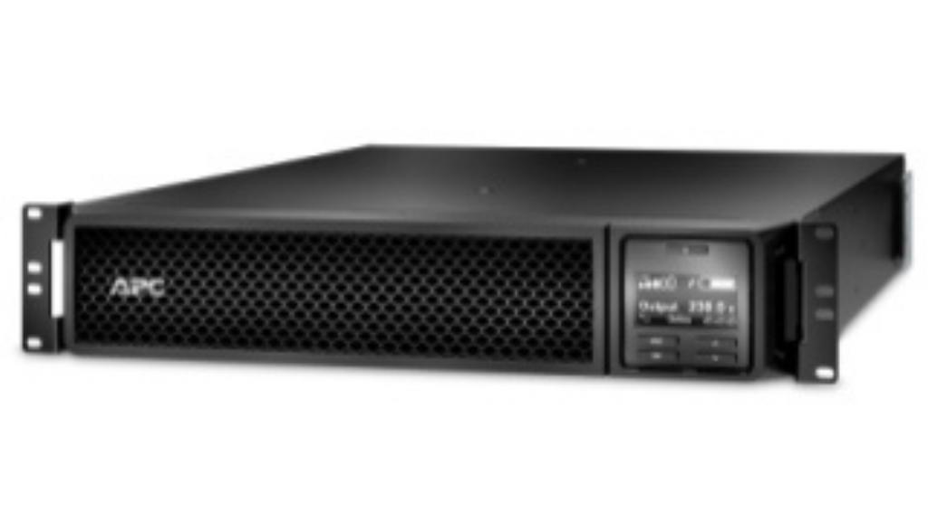 APC SRT3000RMXLW-IEC Smart-UPS On-Line, 3kVA, Rackmount 2U, 208V/230V, 6x C13+2x C19 IEC Outlets Uninterruptible Power Supply APC