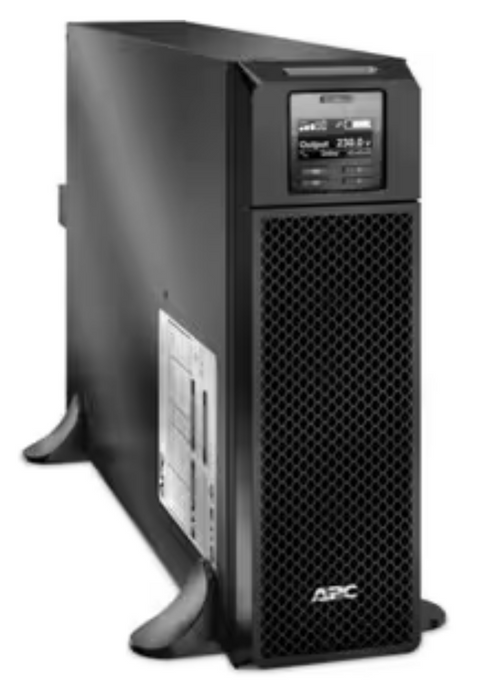 APC SRT5KXLI Smart-UPS On-Line, 5kVA, Tower, 230V, 6x C13+4x C19 IEC Outlets