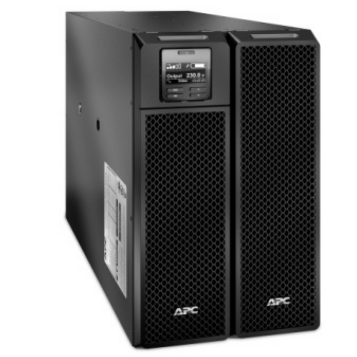 APC SRT8KXLI Smart-UPS On-Line, 8kVA/8kW, Tower, 230V 3:1 and 1:1, 6x C13+4x C19 IEC Outlets Uninterruptible Power Supply APC