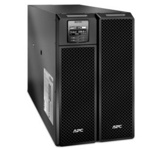 APC SRT8KXLI Smart-UPS On-Line, 8kVA/8kW, Tower, 230V 3:1 and 1:1, 6x C13+4x C19 IEC Outlets