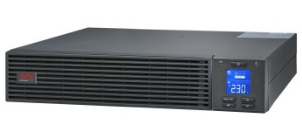 APC SRV3KRIRK Easy UPS On-Line, 3kVA/2400W, Rackmount 2U, 230V, 6x IEC C13 + 1x IEC C19 Outlets Uninterruptible Power Supply APC