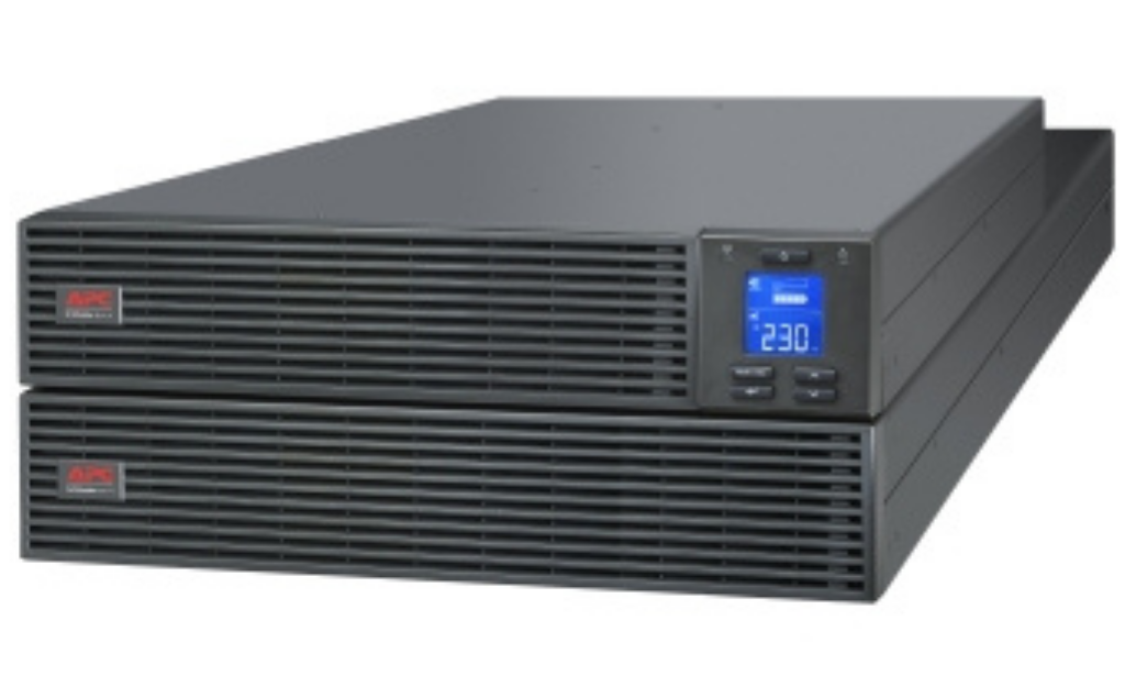 APC SRV5KRIRK Easy UPS On-Line, 5kVA/5kW, Rackmount 4U, 230V, Hard wire 3-wire(1P+N+E) Outlet Uninterruptible Power Supply APC