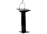 Sapphire Sound Lectern in Black | SSLECT2B Mobile Trolley Sapphire