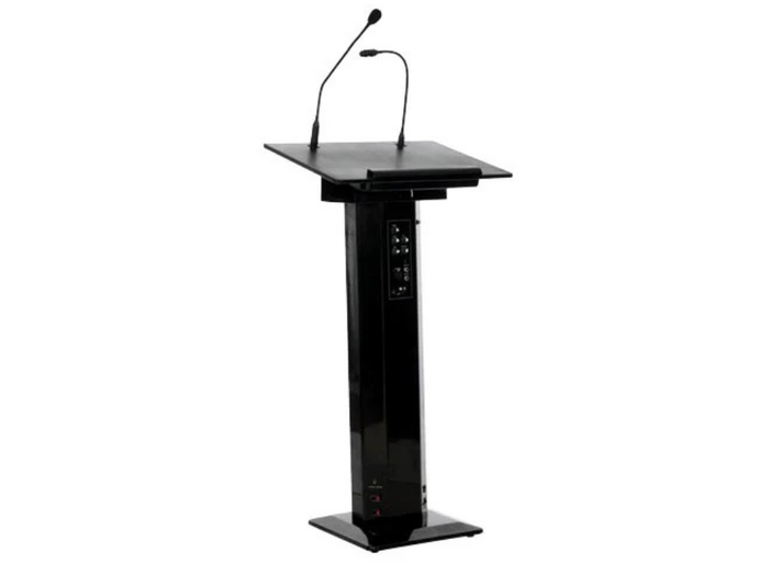 Sapphire Sound Lectern in Black | SSLECT2B Mobile Trolley Sapphire