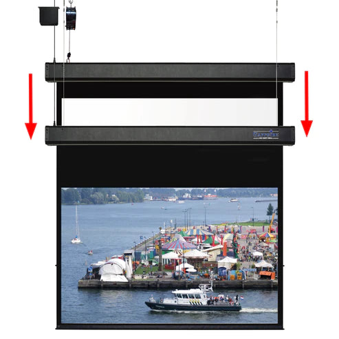 Sapphire SSM200RADWSF-10 2.41m 95" 16:10 2327mm x 1268mm Two Motor Electric Projection Projector Accessories Sapphire