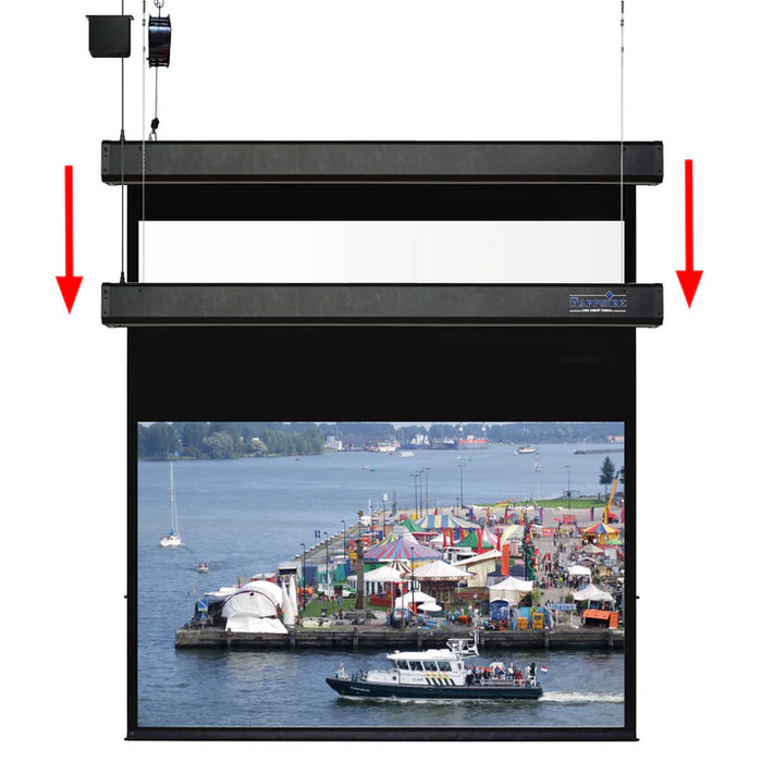 Sapphire Smart Move 3m 16:10 Two Motor Electric Projection Screen | SSM300RADWSF10 Projector Accessories Sapphire