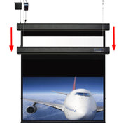 Sapphire SSM240RADWSF 2.4m 16:9 106" Two Motor Electric Projection Screen Projector Accessories Sapphire