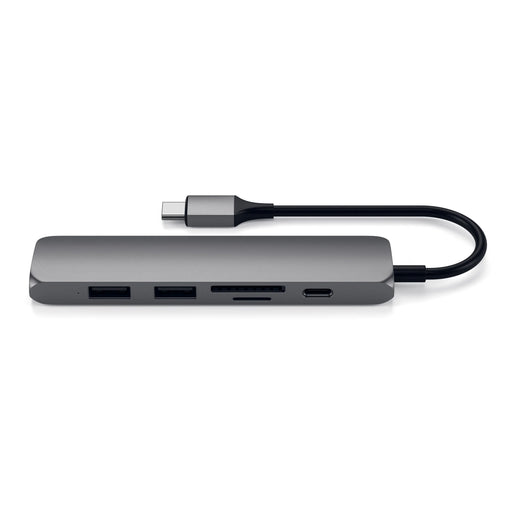 Satechi Slim Aluminum Type-C Multi-Port Adapter V2 - ST-SCMA2S