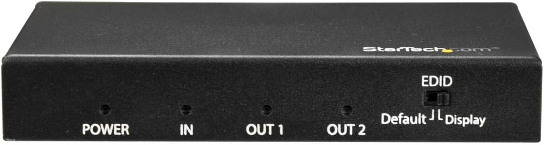 Startech 4K 60Hz 2-Port HDMI Splitter with HDR | ST122HD202 Video Splitter Startech